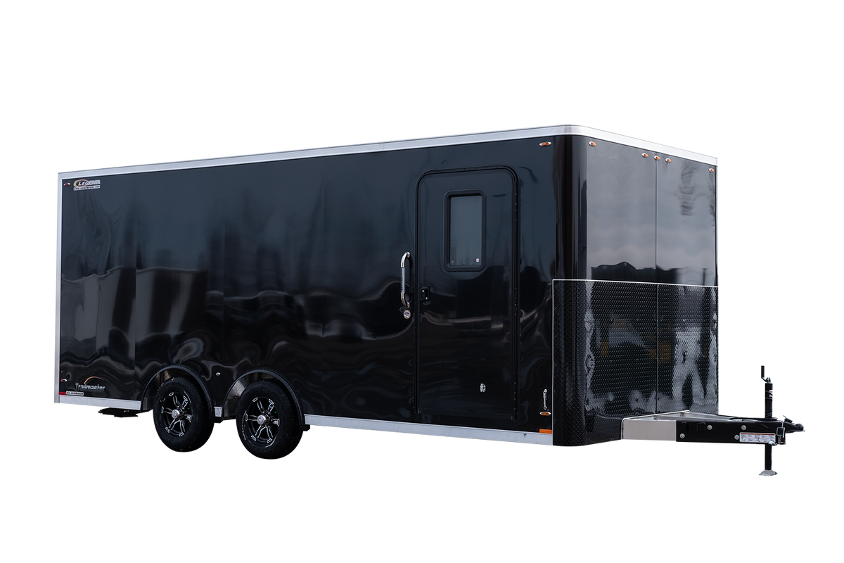 Trailmaster Flat Front 8.5 Aluminum Enclosed Cargo Trailer Legend Trailers