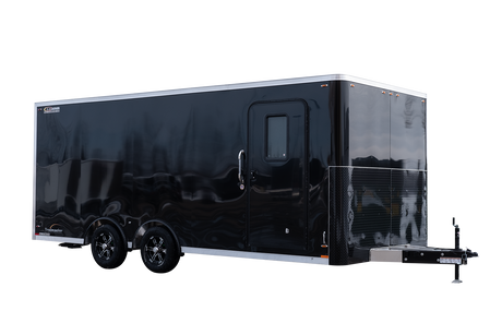 Trailmaster Flat Front 8.5 Aluminum Enclosed Cargo Trailer Legend Trailers