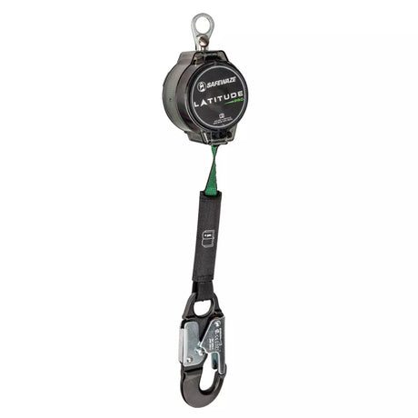 Latitude Pro 7' Single Web SRL-P: No Attachment, Hook 018-5001 Safewaze Alu Snap