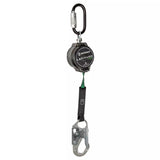 Latitude Pro 7' Single Web SRL-P: Triple Lock Carabiner, Hook 018-5008 Safewaze Snap