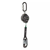 Latitude Pro 7' Single Web SRL-P: Triple Lock Carabiner, Hook 018-5009 Safewaze Alu Snap