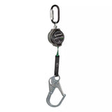 Latitude Pro 7' Single Web SRL-P: Triple Lock Carabiner, Hook 018-5010 Safewaze Rebar