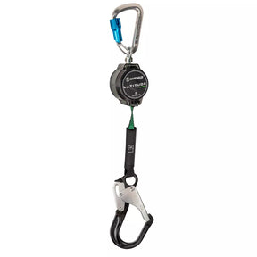 Latitude Pro 7′ Single Web SRL-P: Alu Carabiner 018-5015 Safewaze Alu Rebar