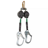 Latitude Pro 7′ Dual Web SRL-P: FS-EX313, Carabiner 018-5018 Safewaze Rebar