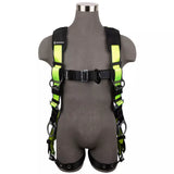 PRO Full Body Harness: 3D, MB Chest, FD, TB Legs Safewaze