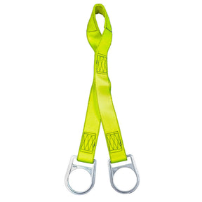 18″ D-ring Extender: Soft Loop, 2 D-rings Safewaze