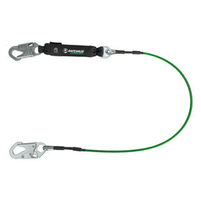 Leading Edge 6′ Energy Absorbing Lanyard: Snap Hook Safewaze