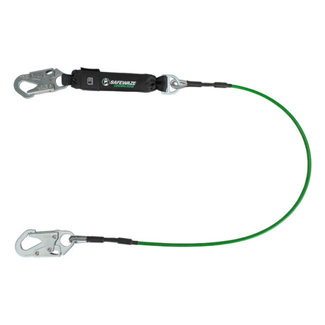 Leading Edge 6′ Energy Absorbing Lanyard: Snap Hook Safewaze