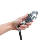 Leading Edge 6′ Energy Absorbing Lanyard: Dual Leg, Alu Swivel Snap Hooks Safewaze