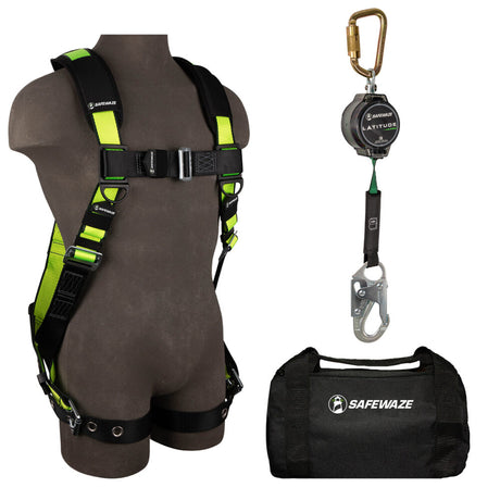 PRO Bag Combo: FS185 Harness, 018-5004 SRL, FS8125 Bag Safewaze