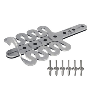 FrogLink Permanent Roof Anchor with Rivets Safewaze