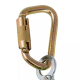 Latitude 6' Single Web SRL-P: Carabiner, Hook Safewaze