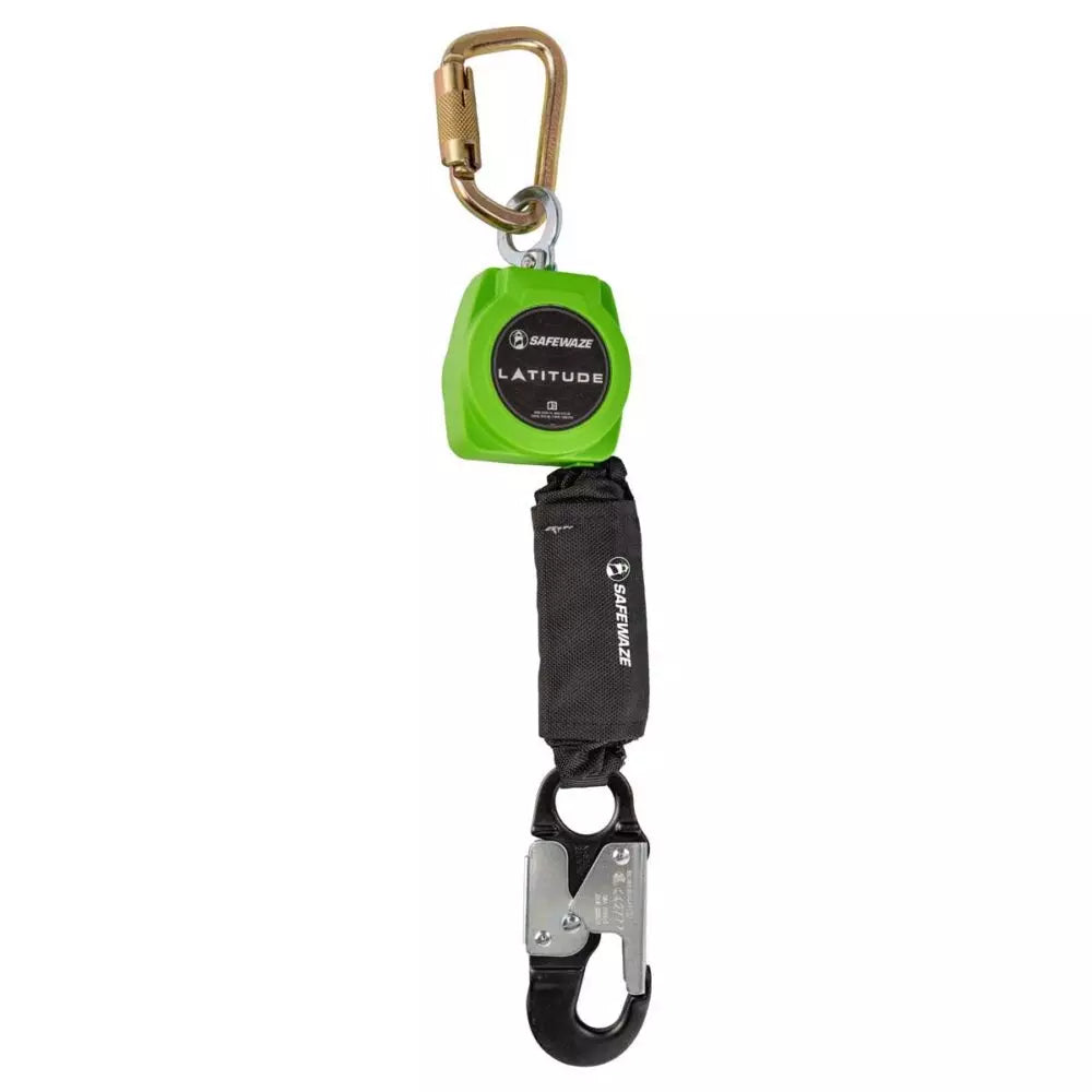 Latitude 6' Single Web SRL-P: Carabiner, Hook 019-5045 Safewaze Alu Snap