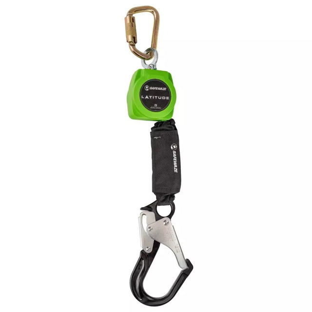 Latitude 6' Single Web SRL-P: Carabiner, Hook 019-5047 Safewaze Alu Rebar