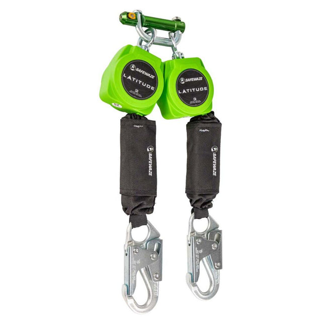 Latitude 11' Single Web SRL-P: 9013 BWB, Snap Hooks