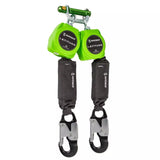 Latitude 6' Dual Web SRL-P: 9013 BWB, Hooks 019-5053 Safewaze Alu Snap