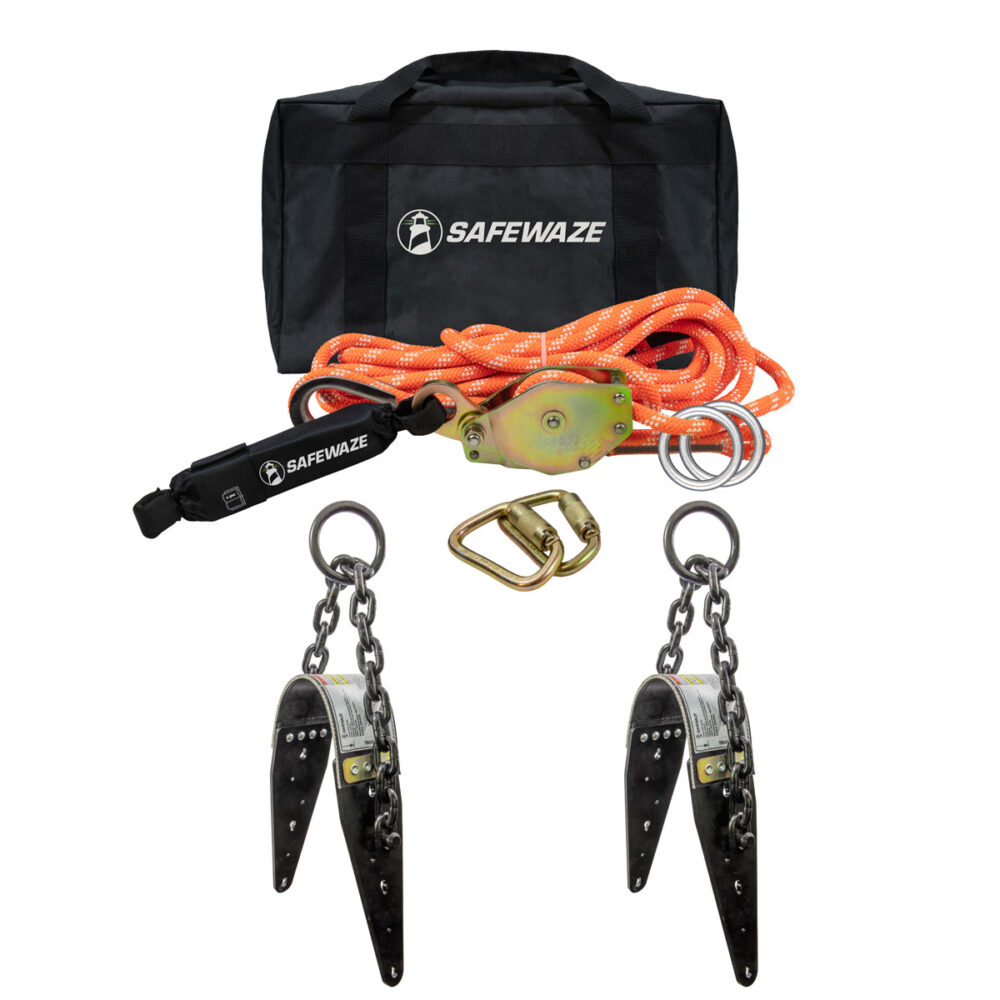 30'/60'/80'/100' Kernmantle Rope HLL: Chain Anchors Safewaze
