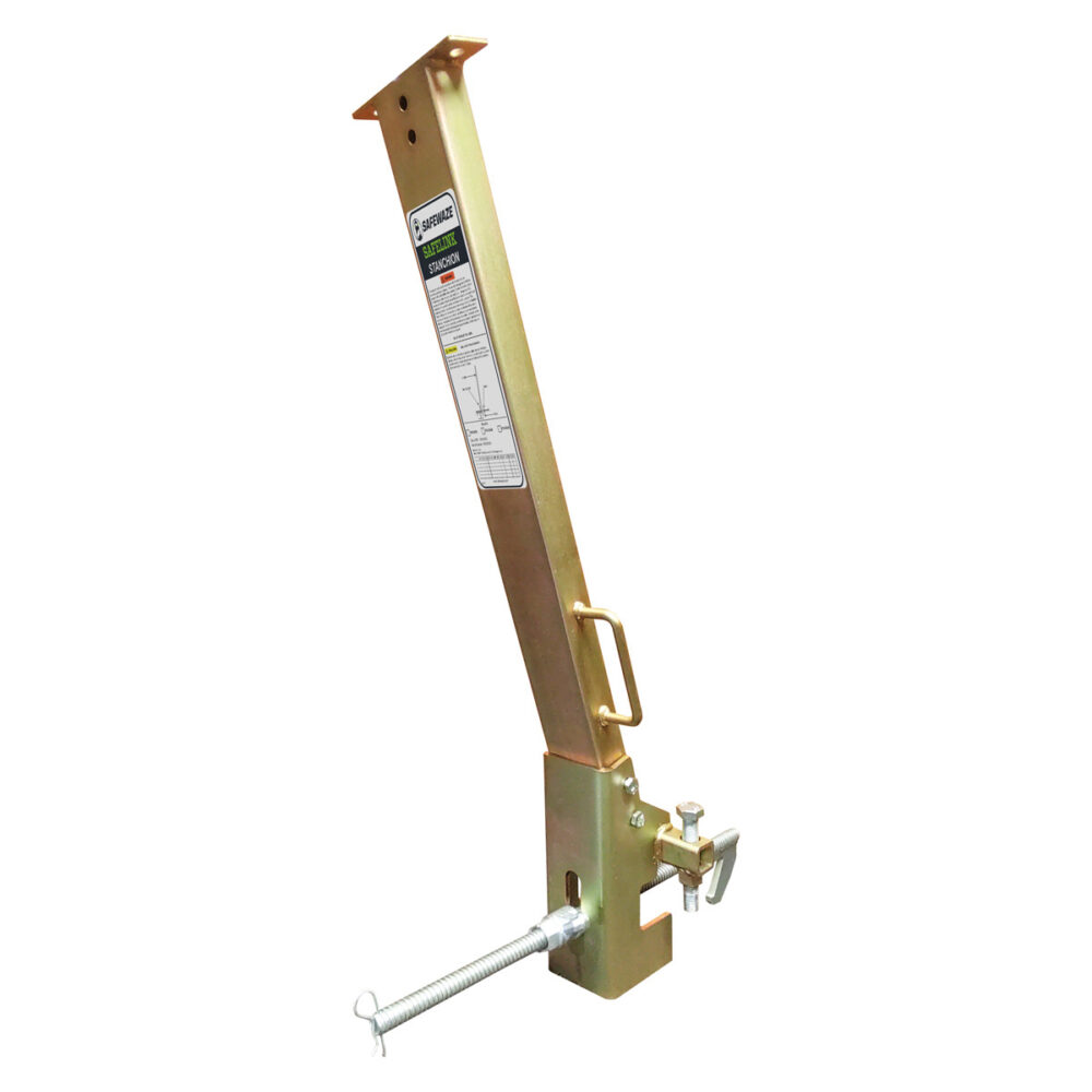 SafeLink 42″ I-Beam Stanchion: 4″ to 12″/18″/24″ Safewaze