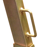 SafeLink 42″ I-Beam Stanchion: 4″ to 12″/18″/24″ Safewaze