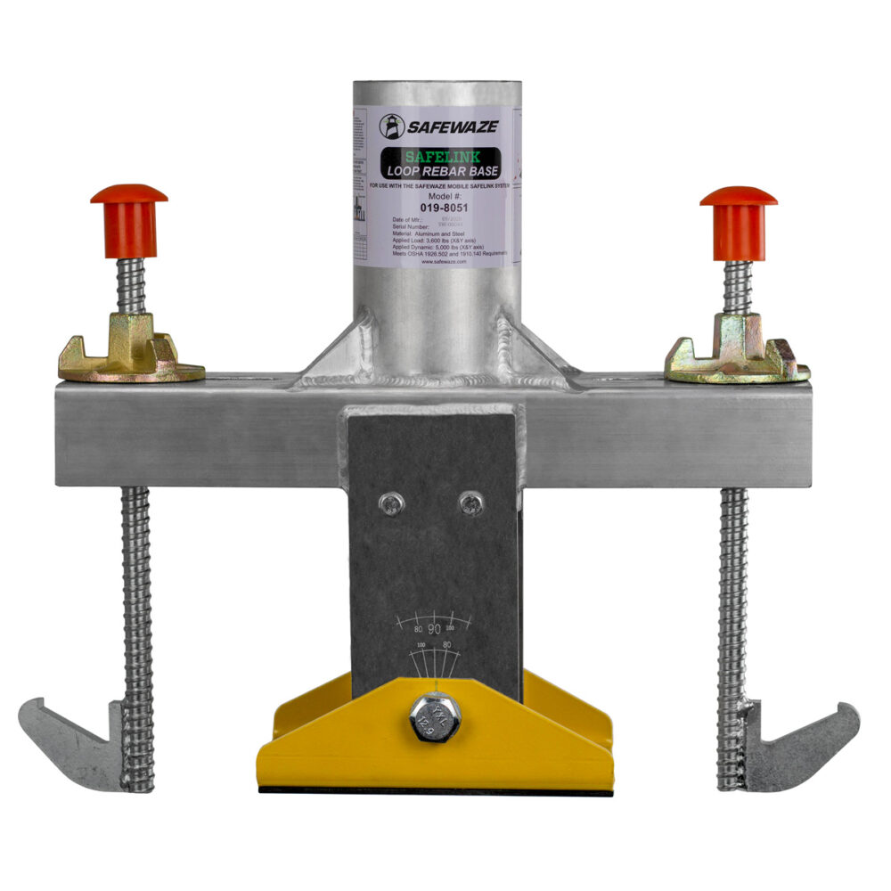 SafeLink Loop Rebar Base Safewaze