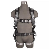 PRO+ Slate Construction Harness: Alu 3D, Alu QC Chest, Alu FD, TB Legs Safewaze