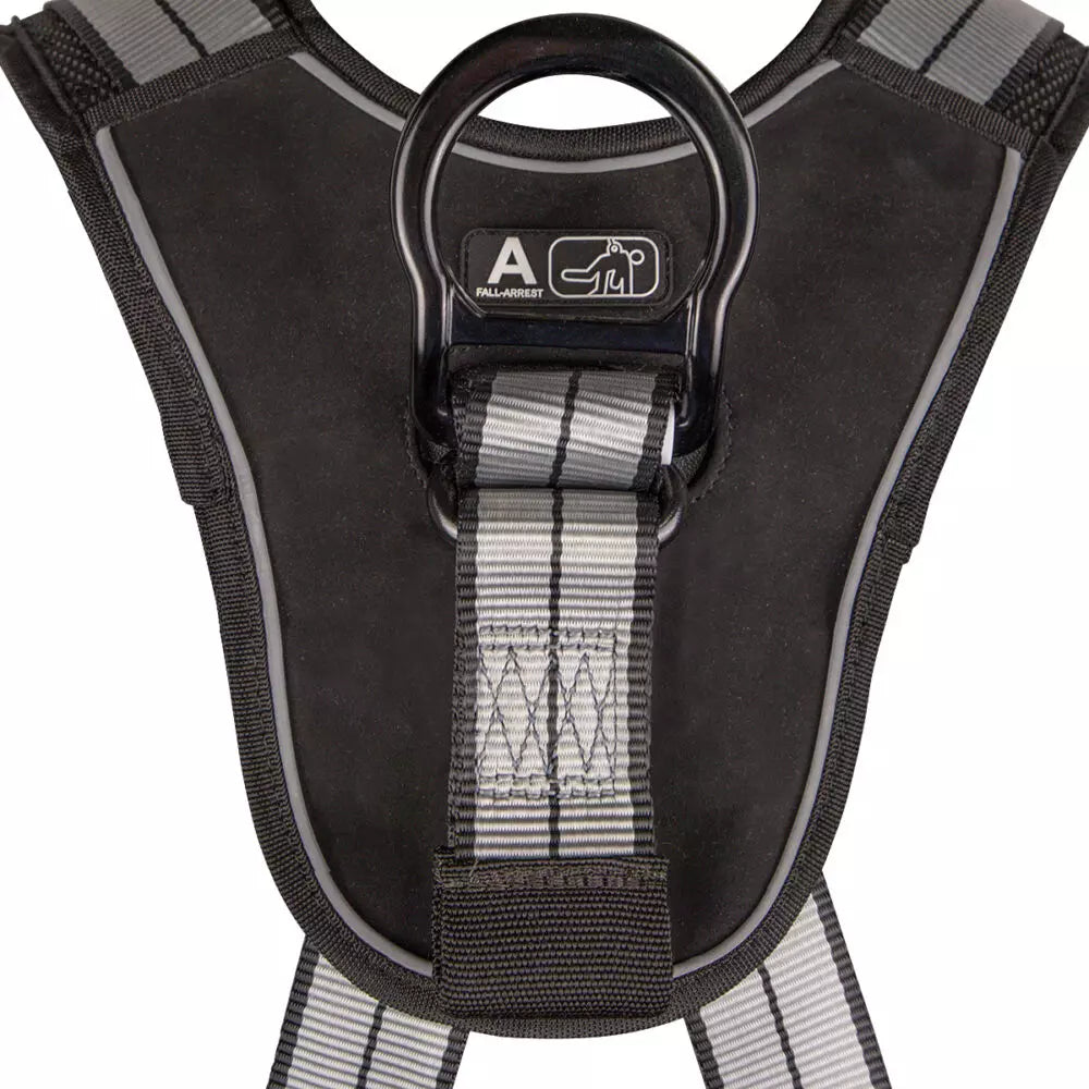 PRO+ Slate Construction Harness: Alu 3D, Alu QC Chest, Alu FD, TB Legs Safewaze