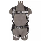 PRO+ Slate Construction Harness: Alu 3D, Alu QC Chest, TB Legs Safewaze