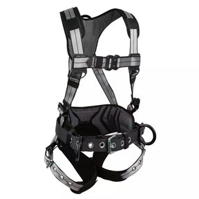 PRO+ Slate Construction Harness: Alu 3D, Alu QC Chest, TB Legs Safewaze