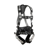 PRO+ Slate Construction Harness: Alu 1D, Alu QC Chest, TB Legs Safewaze