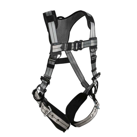 PRO+ Slate Full Body Harness: Alu 3D, Alu QC Chest, TB Legs Safewaze