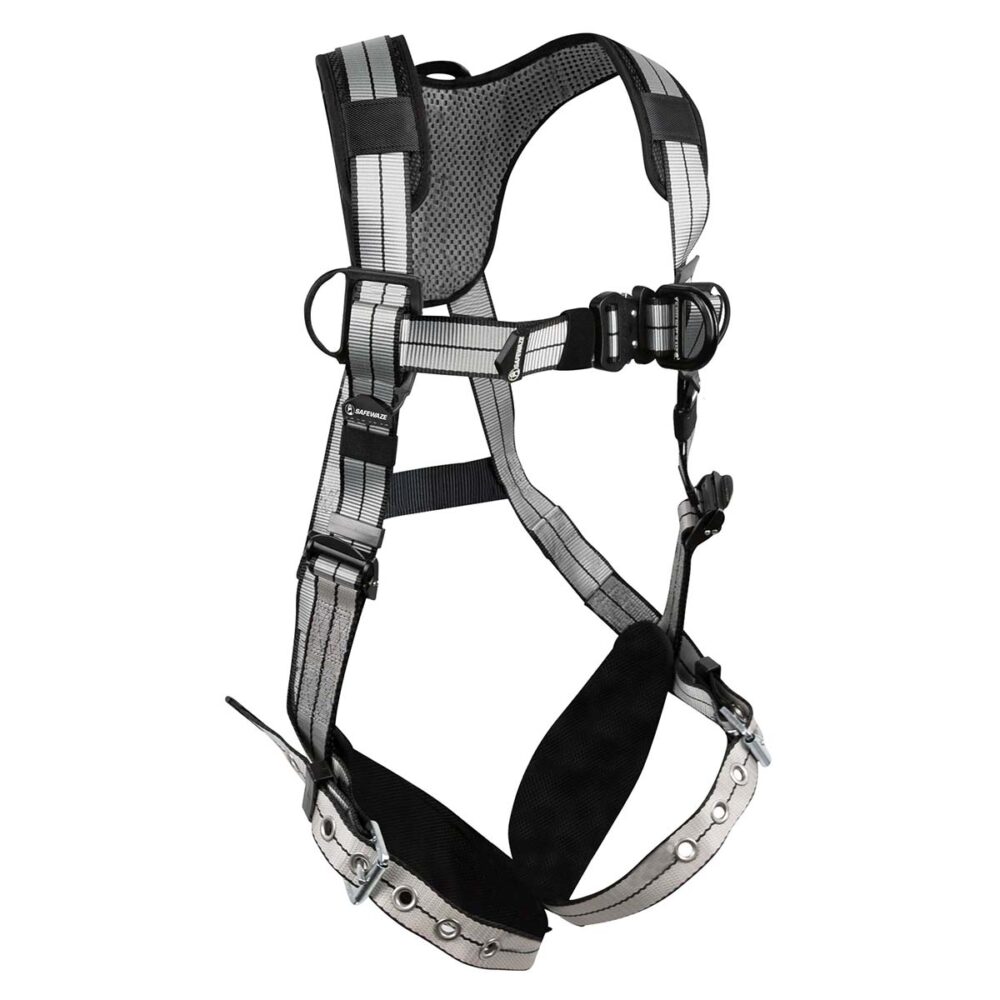 PRO+ Slate Full Body Harness: Alu 1D, Alu QC Chest, Alu FD, TB Legs Safewaze