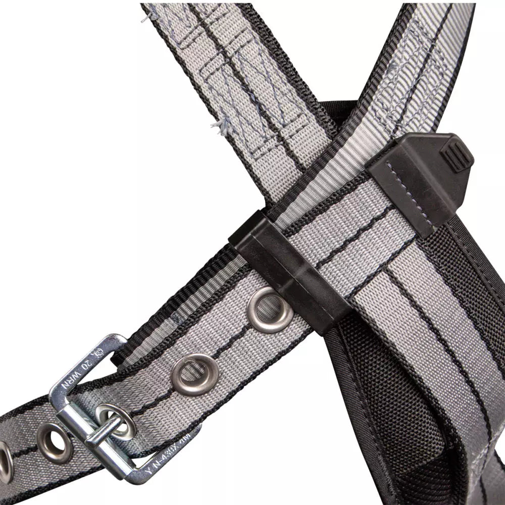 PRO+ Slate Full Body Harness: Alu 1D, Alu QC Chest, Alu FD, TB Legs Safewaze