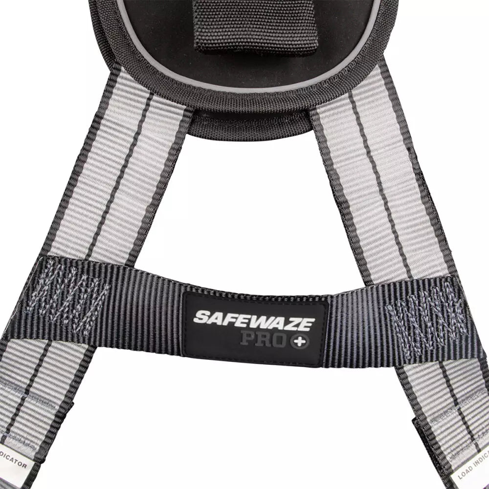 PRO+ Slate Full Body Harness: Alu 1D, Alu QC Chest, TB Legs Safewaze