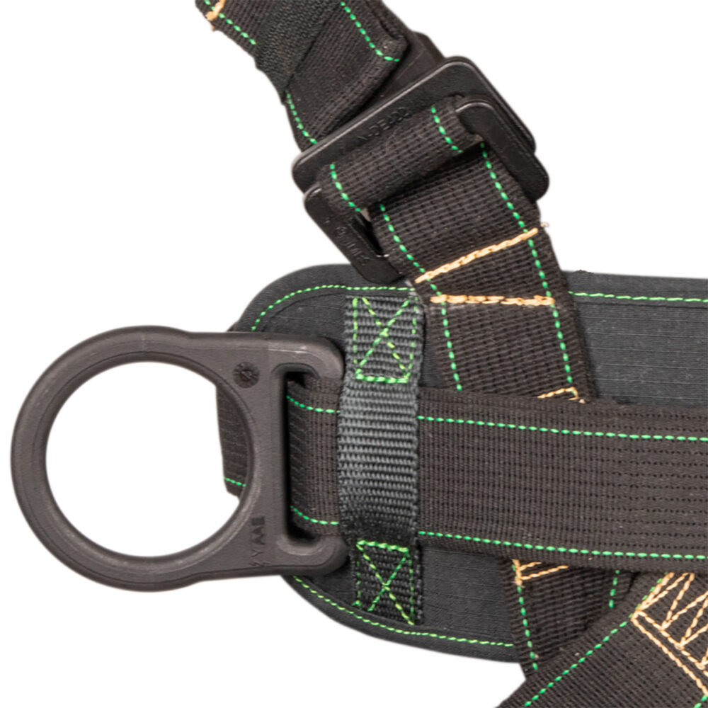 Arc Flash Construction Harness: DE 3D, DE QC Chest, DE FD, DE QC Legs Safewaze