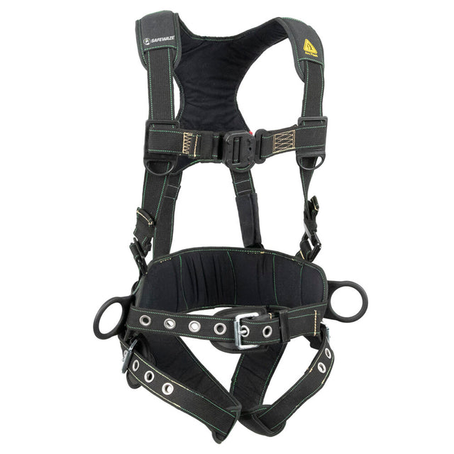 Arc Flash Construction Harness: DE 3D, DE QC Chest, TB Legs Safewaze