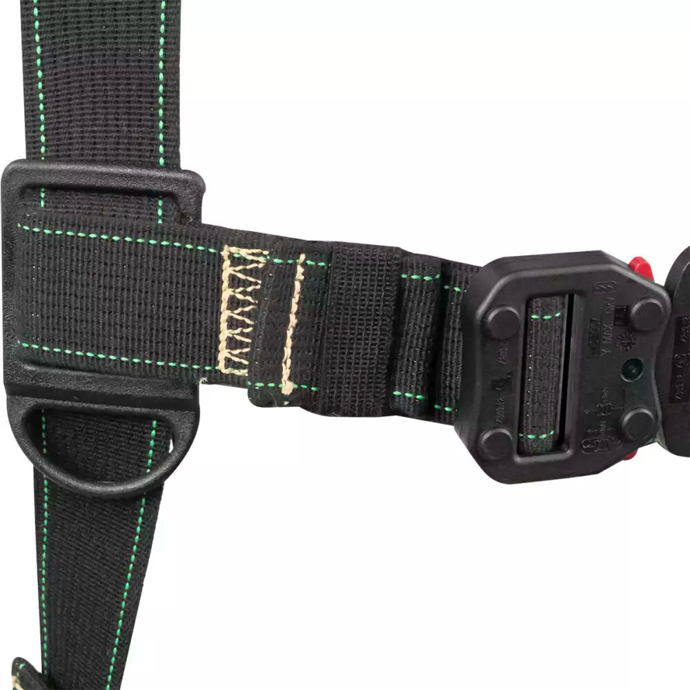 Arc Flash Construction Harness: DE 3D, DE QC Chest, TB Legs Safewaze