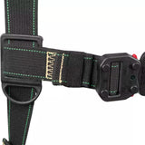Arc Flash Construction Harness: DE 3D, DE QC Chest, TB Legs Safewaze