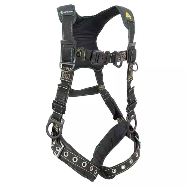 Arc Flash Full Body Harness: DE 3D, DE QC Chest, DE FD, TB Legs Safewaze