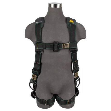 Arc Flash Full Body Harness: DE 3D, DE QC Chest/Legs Safewaze
