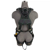 Arc Flash Full Body Harness: DE 1D, DE MB Chest, TB Legs Safewaze