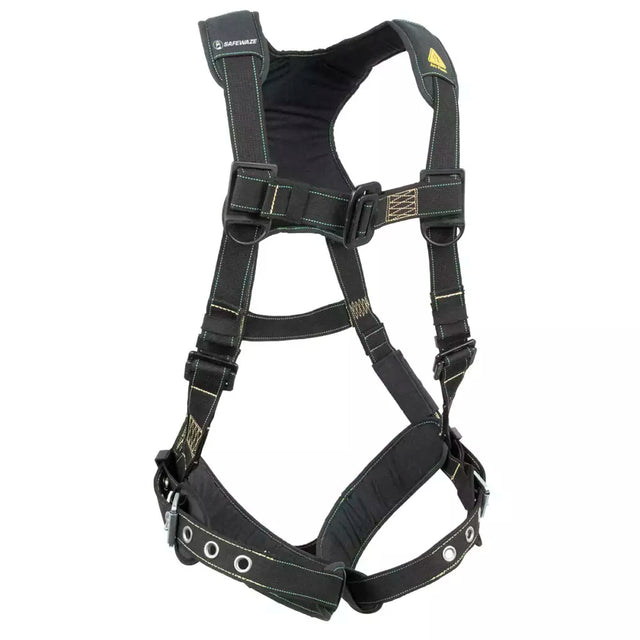 Arc Flash Full Body Harness: DE 1D, DE MB Chest, TB Legs Safewaze