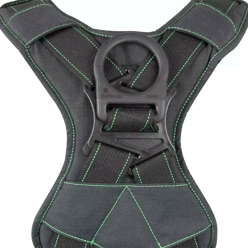 Arc Flash Full Body Harness: DE 1D, DE MB Chest, TB Legs Safewaze