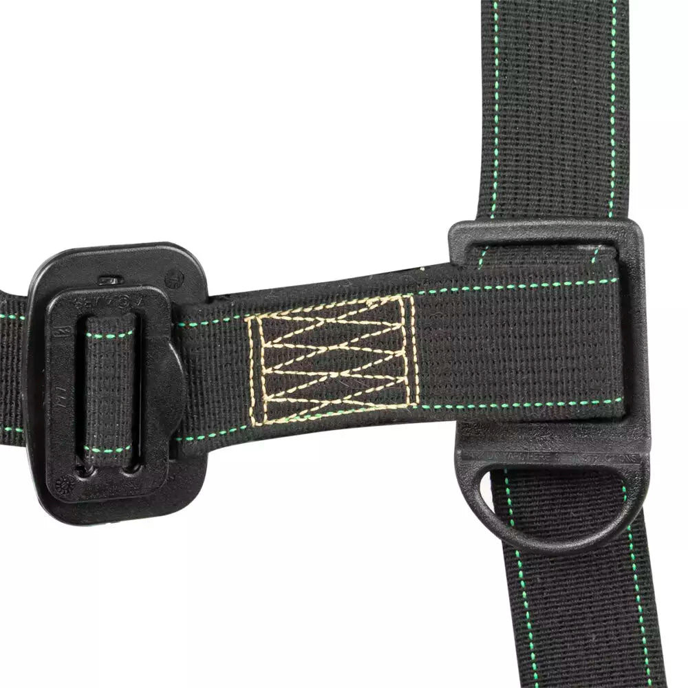 Arc Flash Full Body Harness: DE 1D, DE MB Chest, TB Legs Safewaze