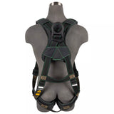 Arc Flash Full Body Harness: DE 1D, DE MB Chest/Legs Safewaze