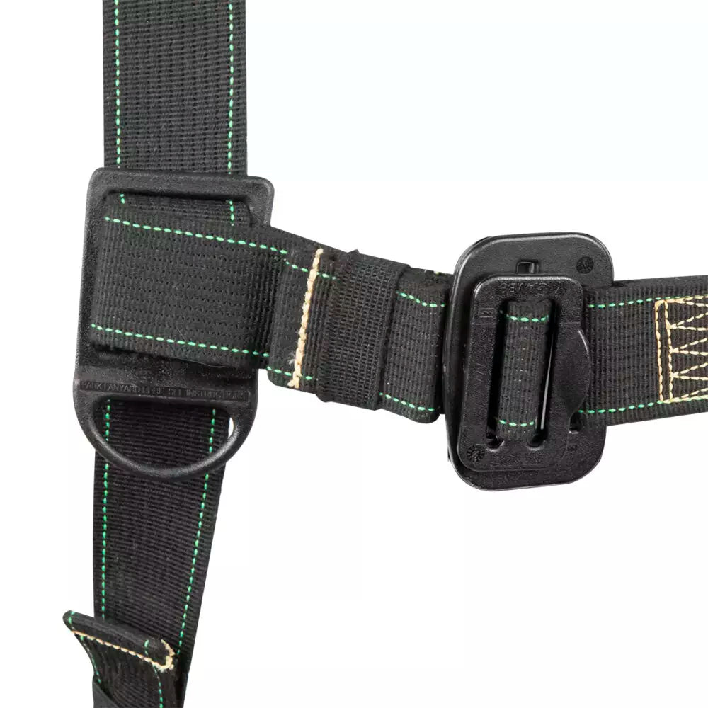 Arc Flash Full Body Harness: DE 1D, DE MB Chest/Legs Safewaze