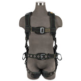 Arc Flash Construction Harness: 3D, MB Chest, TB Legs Safewaze