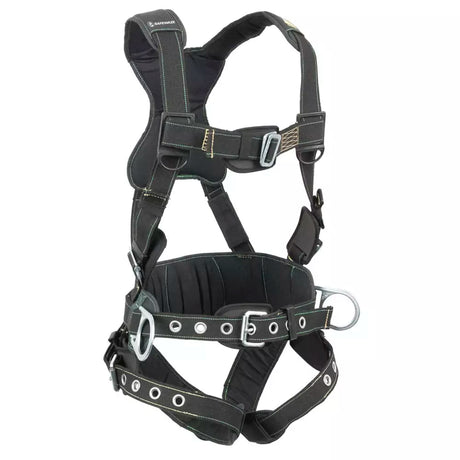 Arc Flash Construction Harness: 3D, MB Chest, TB Legs Safewaze