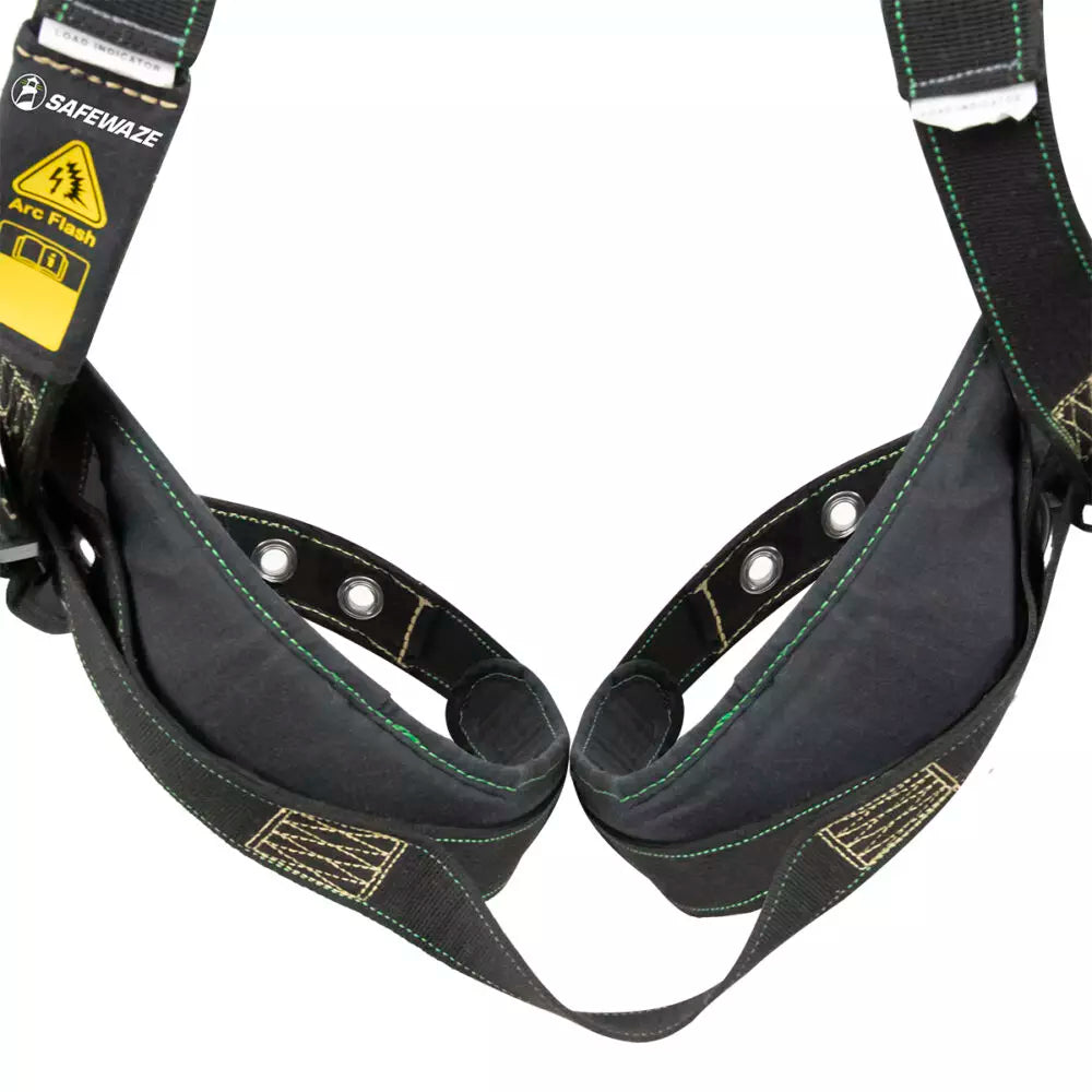 Arc Flash Full Body Harness: 1D, MB Chest, TB Legs Safewaze
