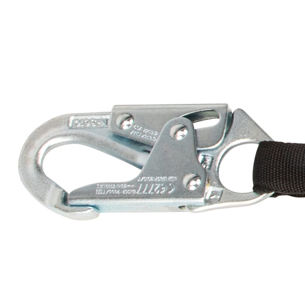 Arc Flash 6′ Energy Absorbing Lanyard: Aramid, Snap Hook, Soft Loop Safewaze