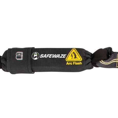Arc Flash 6′ Energy Absorbing Lanyard: Aramid, Snap Hook Safewaze